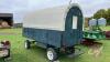 Rubber tired covered wagon - 12