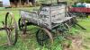 4 wheeled wagon box on steel tires - 2