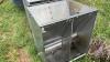 24” Stainless steel hog feed and water station - 3