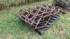 Pallet of 5 diamond harrow sections - 2