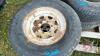 (4) ST225/75R15 trailer tires on 6 bolt rims - 3