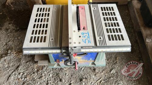 10&rdquo; King Canada table saw