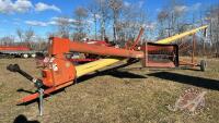 Westfield MK100-61 pto swing hopper auger, S/N 60387