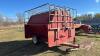 Approx 250 bushel Rancher’s creep feeder on wheels, - 3