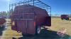 Approx 250 bushel Rancher’s creep feeder on wheels, - 5