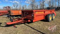 NH 195 t/a manure spreader, S/N Y6B100088