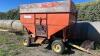 Turnco gravity box on 4 wheel Farm King wagon - 2