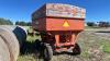 Turnco gravity box on 4 wheel Farm King wagon - 4