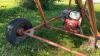 Westfield 6x26 auger w/ 13HP Honda ES eng (As is, not running) - 6