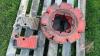 Pallet w/ (4) wheel weights, (2) suitcase weights - 2