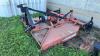 7&rsquo; Bush Hog 3 pt rotary mower,