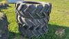 (3) 480/70R34 rear tractor tires (to be used as livestock feeders only)