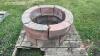 Cement block fire pit - 3