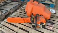 Stihl 017 chainsaw w/ poly carrying case