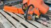 Stihl 017 chainsaw w/ poly carrying case - 2