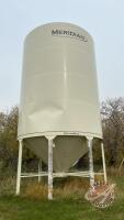 Approx 4000 bushel Meridian Grain Max hopper bottom bin, Bin #2, S/N 6269999