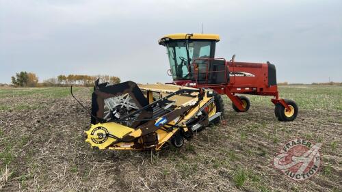 30’ NH HW325 swather, S/N Y6B420254