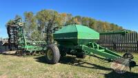 32’ JD 1060 disc air drill, Tow between JD 787 air cart