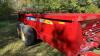 NH 195 t/a manure spreader, S/N YEN137413 - 4