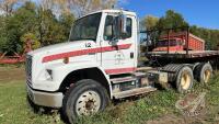 1995, Freightliner FL106 t/a day cab highway truck, 000,780 showing, VIN: 1FUY8HCB3SL644061, Owner: David W Wright, Seller: Fraser Auction ________________