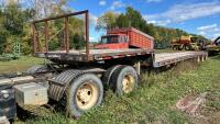 1995, 48’ Trail King tri axle step deck trailer, VIN: 3TKB04825SP038093, Owner: David W Wright, Seller: Fraser Auction ______________________