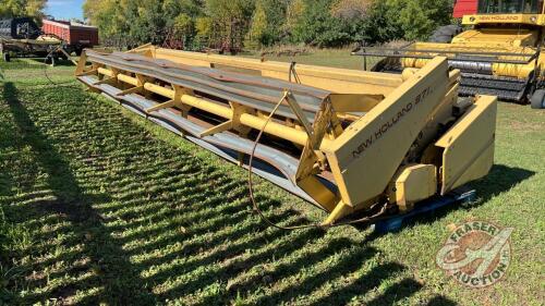 24’ NH 971 straight cut header, S/N 531937