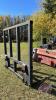 4 prong quick attach bale fork w/ mounts for NH Bi Di tractor - 3