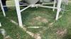 Approx 2000 bushel Meridian Grain Max Hopper bottom bin on skid, Bin #3, S/N 25771 - 3