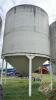 Approx 2000 bushel Meridian Grain Max Hopper bottom bin on skid, Bin #3, S/N 25771 - 5