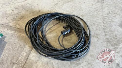 Approx 140&rsquo; HD extension cord w/ ends for aeration fan