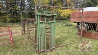 Maternity pen with head gate