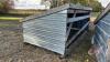 188” x 84” Metal clad calf shelters, Unit A