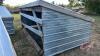 188” x 84” Metal clad calf shelters, Unit A - 4