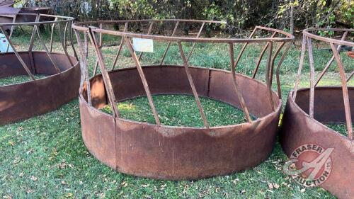 Skirted rnd bale feed ring (needs repair)