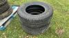 (2) Used Bridgestone LT 265/70R17 truck tires - 3