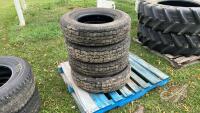 (4) Used West Lake ST235/80R16 trailer tires