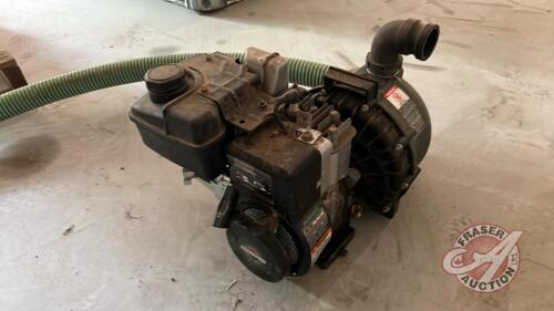 2” Banjo pump w/ 3.5HP Briggs + Stratton eng