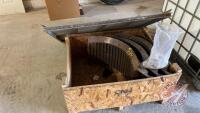 Crate of IH 1460/1480 combine parts