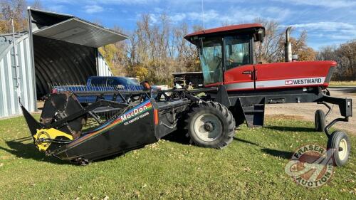 25' Westward 9250 swather, S/N 135909