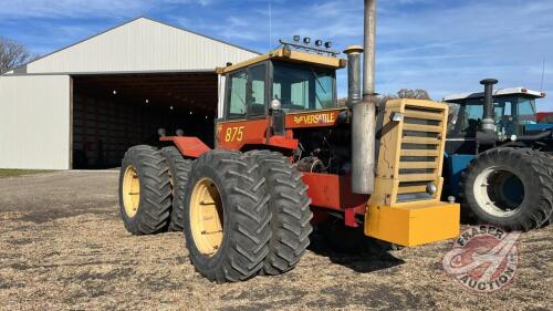 Versatile 875 4WD tractor, S/N 056013