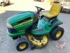 JD LA135 Ride On Mower, S/N GXA135A204193, K31