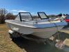 Hy-Ryder Trihull Boat w/ Ez Loader Trailer, K47, Owner: Seller: Fraser Auction ______________________ - 2