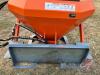 TMG Industrial Skid Steer Tilt-A-Scoop material spreader, K63 - 5