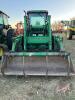 JD 7400 Tractor w/ 740 Loader and Grapple, S/N RWSG050027692, K57 - 2