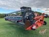 25' MF 220 Series II Self Propelled Swather, S/N J220833, K34