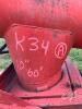 10" x 60' Farm King Auger (A), S/N 8172357, K34 - 2