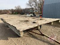 18’ x 8’ Hay Trailer, K61