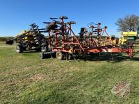 27' Bourgault Commander 26-30, Air Seeder w/ Ezee-ON 3175 Cart, K39