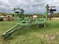 24' JD 1600 Chisel Plow, S/N 000378N, K34