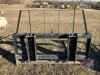 Worksaver Bale Spear loader mount, S/N HU355051100032, K34 - 4